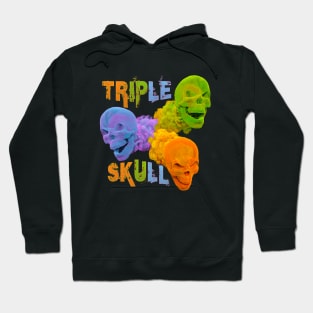 Triple Skull Hoodie